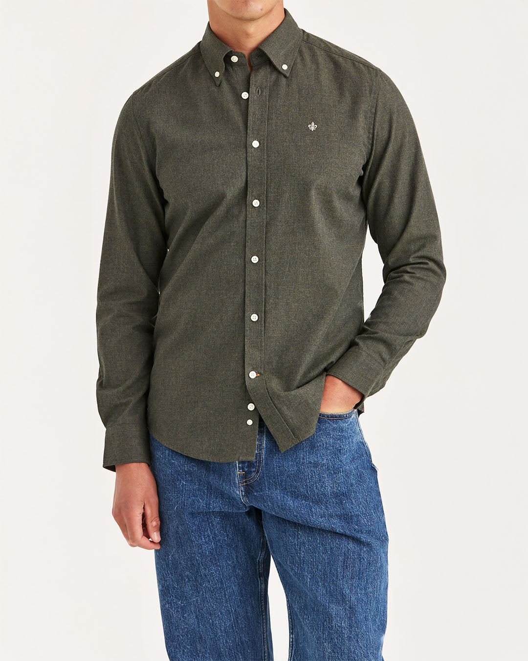 Morris Watts Flannel Shirt - Slim Fit