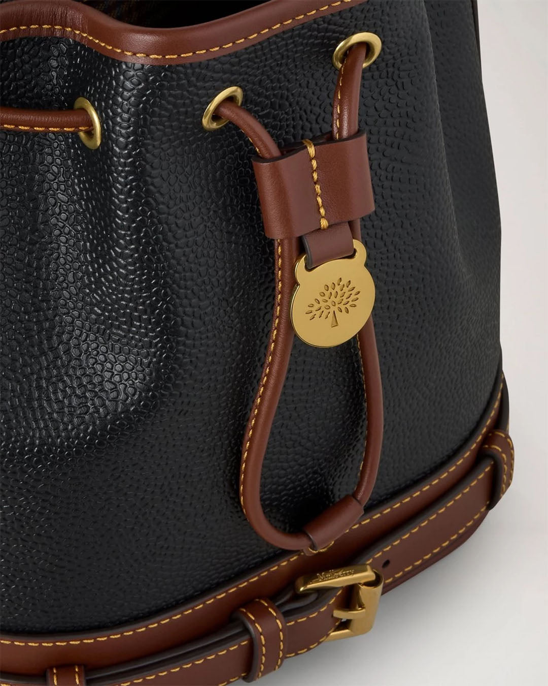 Mulberry Small Scotchgrain Bucket