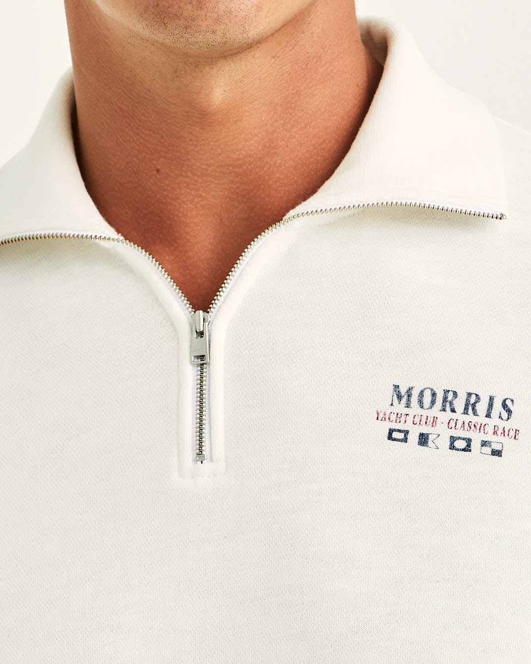 Morris Northcott Slub Half Zip