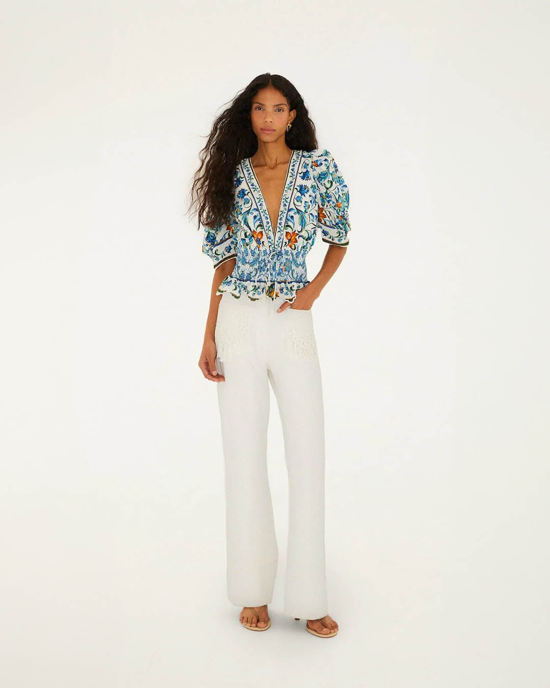 Farm Rio Flora Blouse