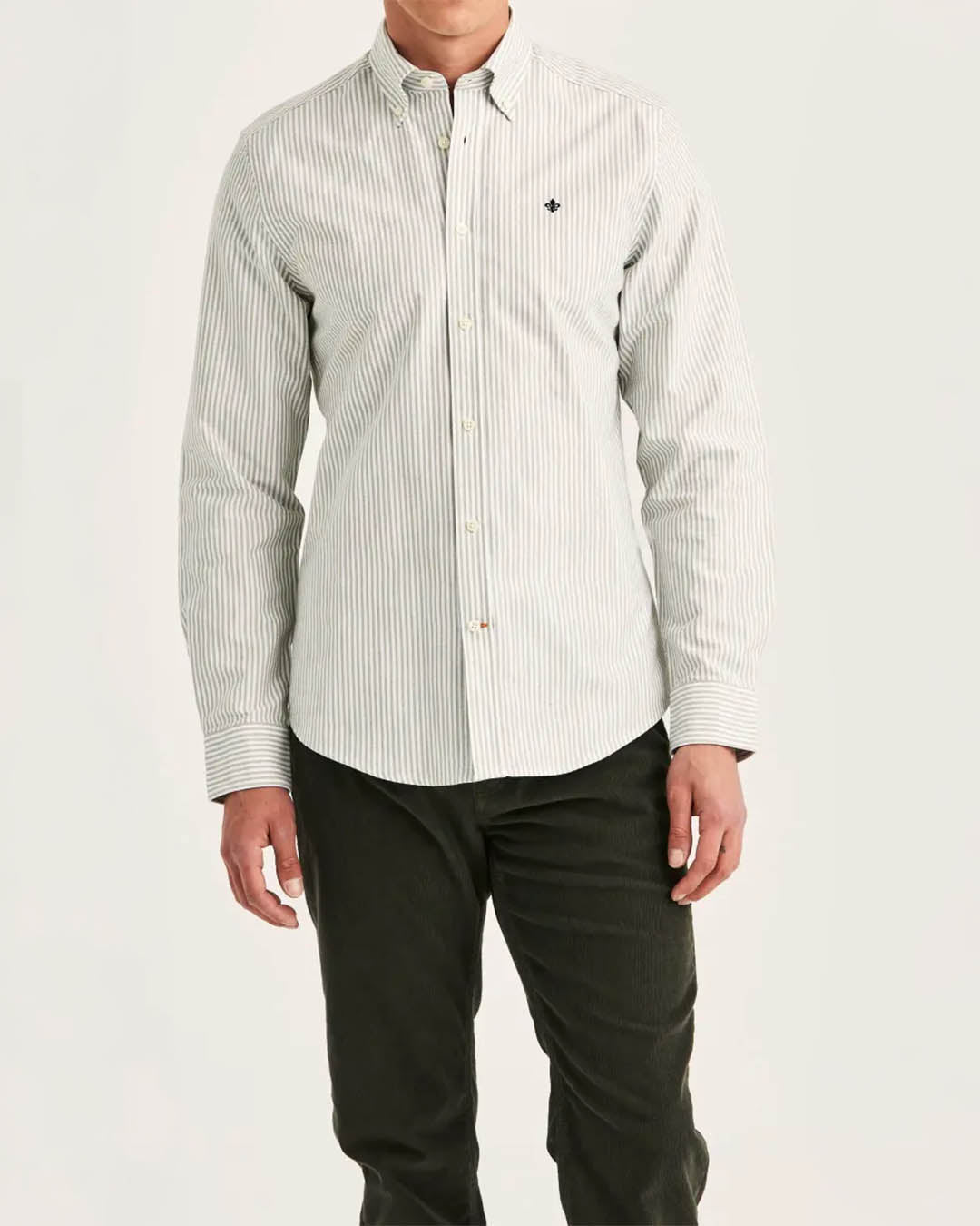 Morris Douglas Oxford Stripe Slim Fit