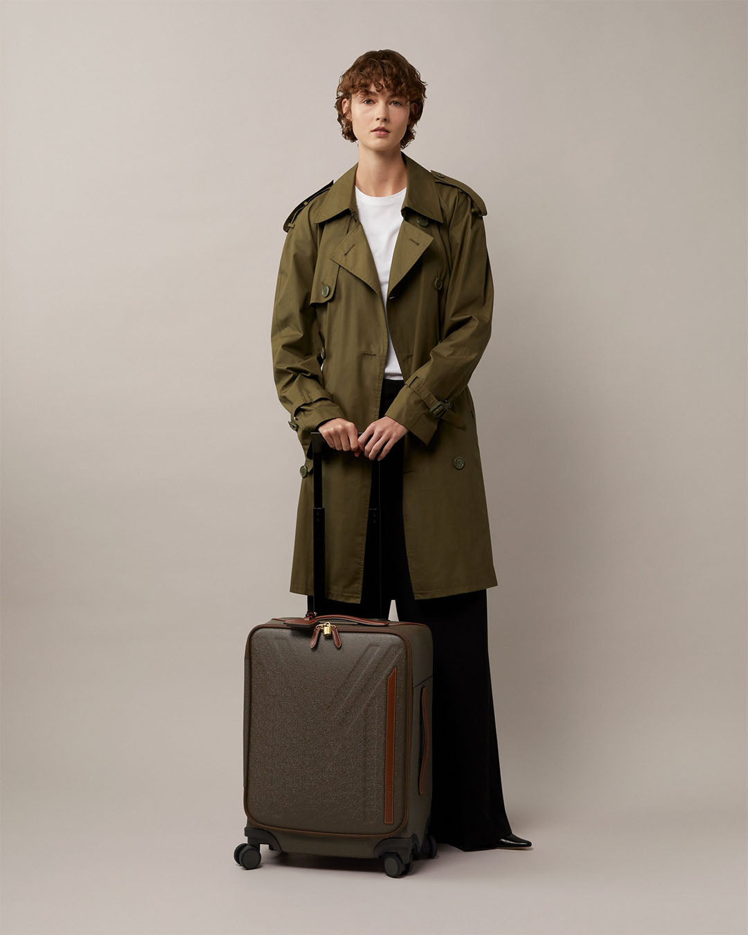 Mulberry Heritage 4 Wheel Suitcase