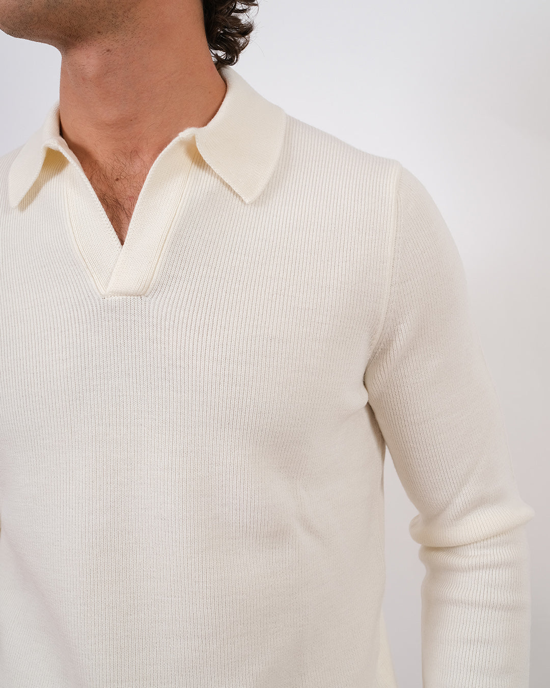 Gran Sasso Long Sleeve Polo