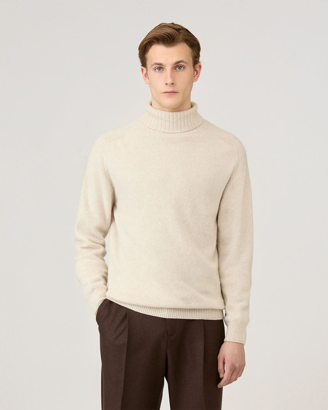 Sunspel Roll Neck Sweater