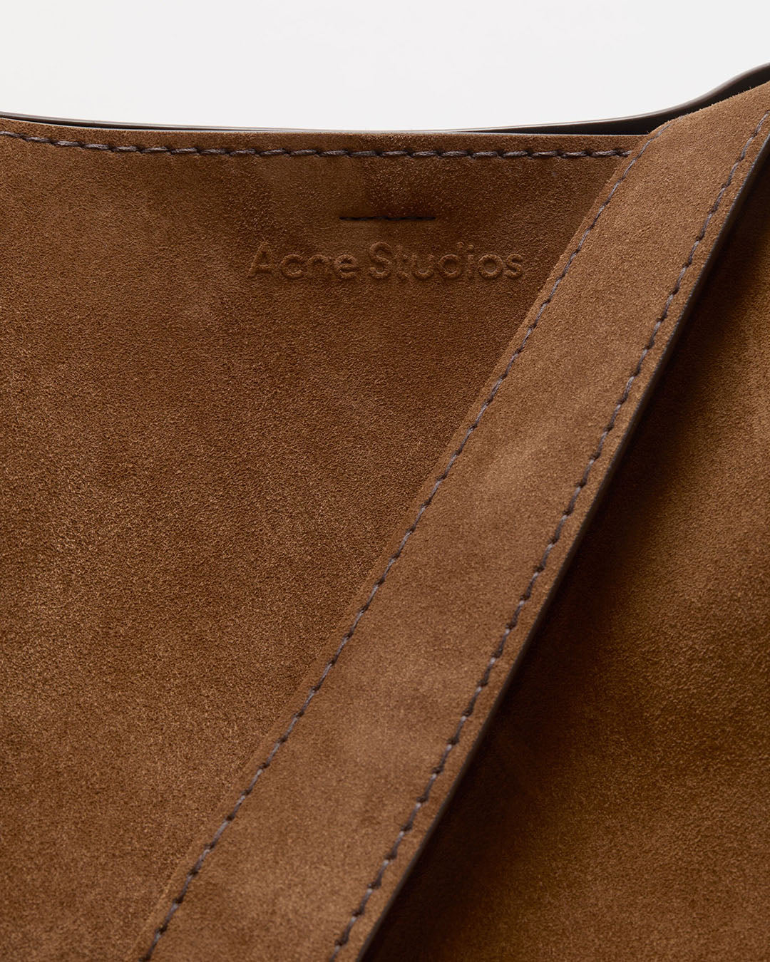 Acne Studios Musubi Suede Midi Bag
