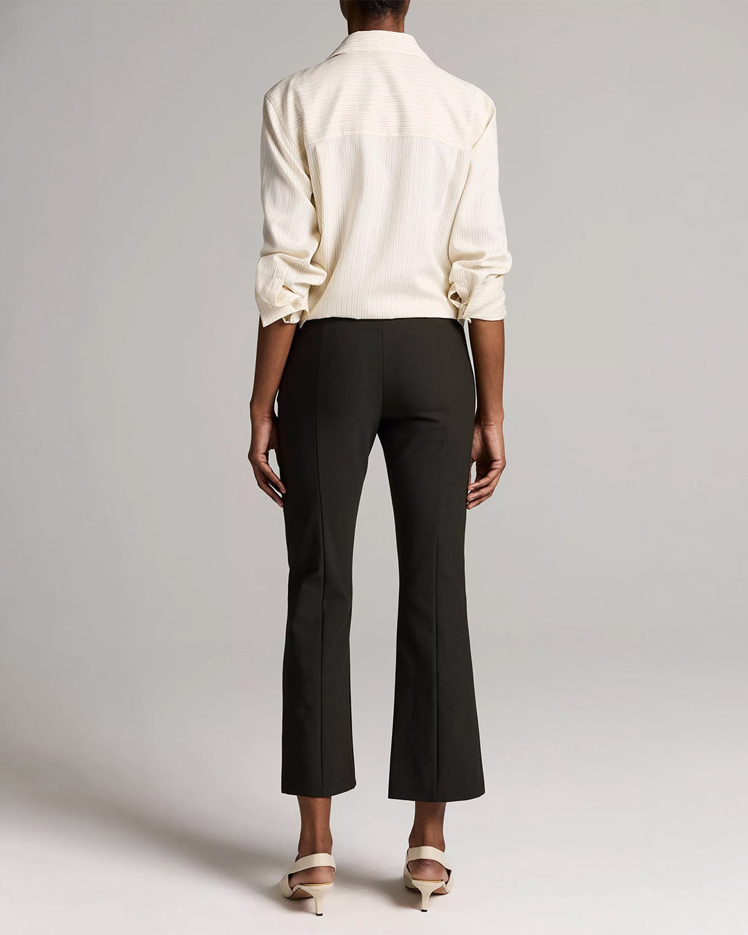 Vince Niki Mid Rise Crop Flare Pant
