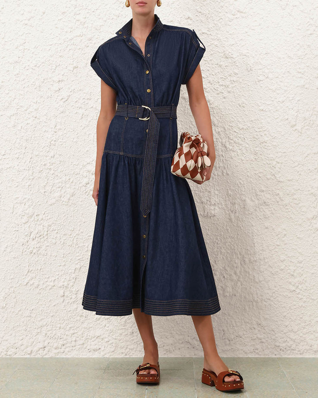 Zimmermann Denim Midi Dress
