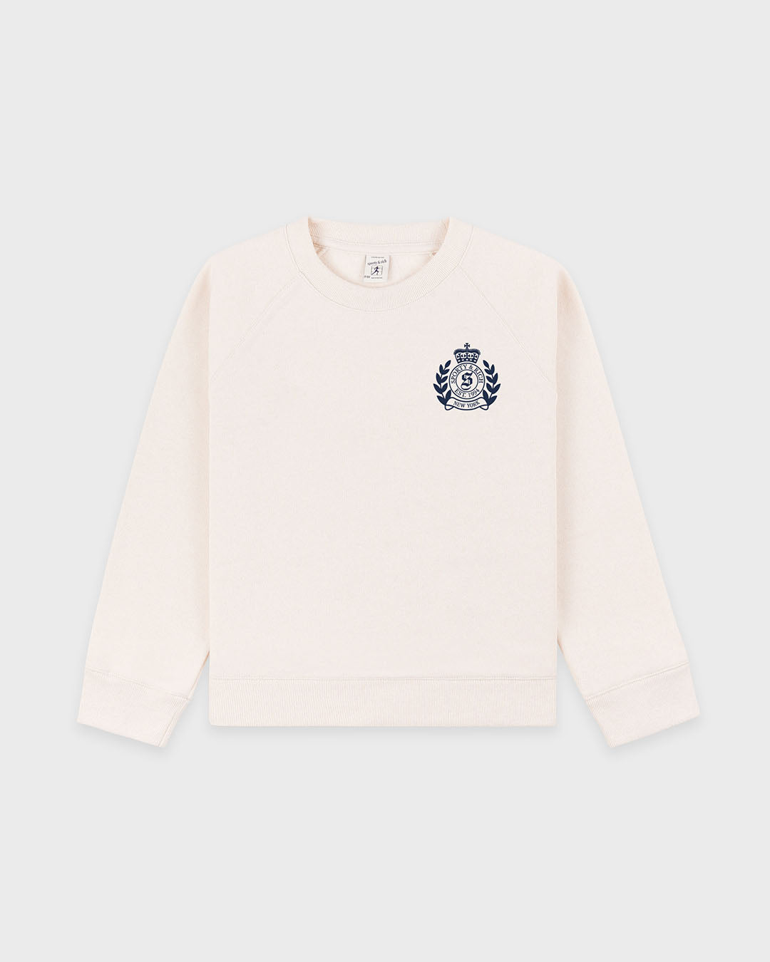 Sporty & Rich H&W Crest Kids Crewneck