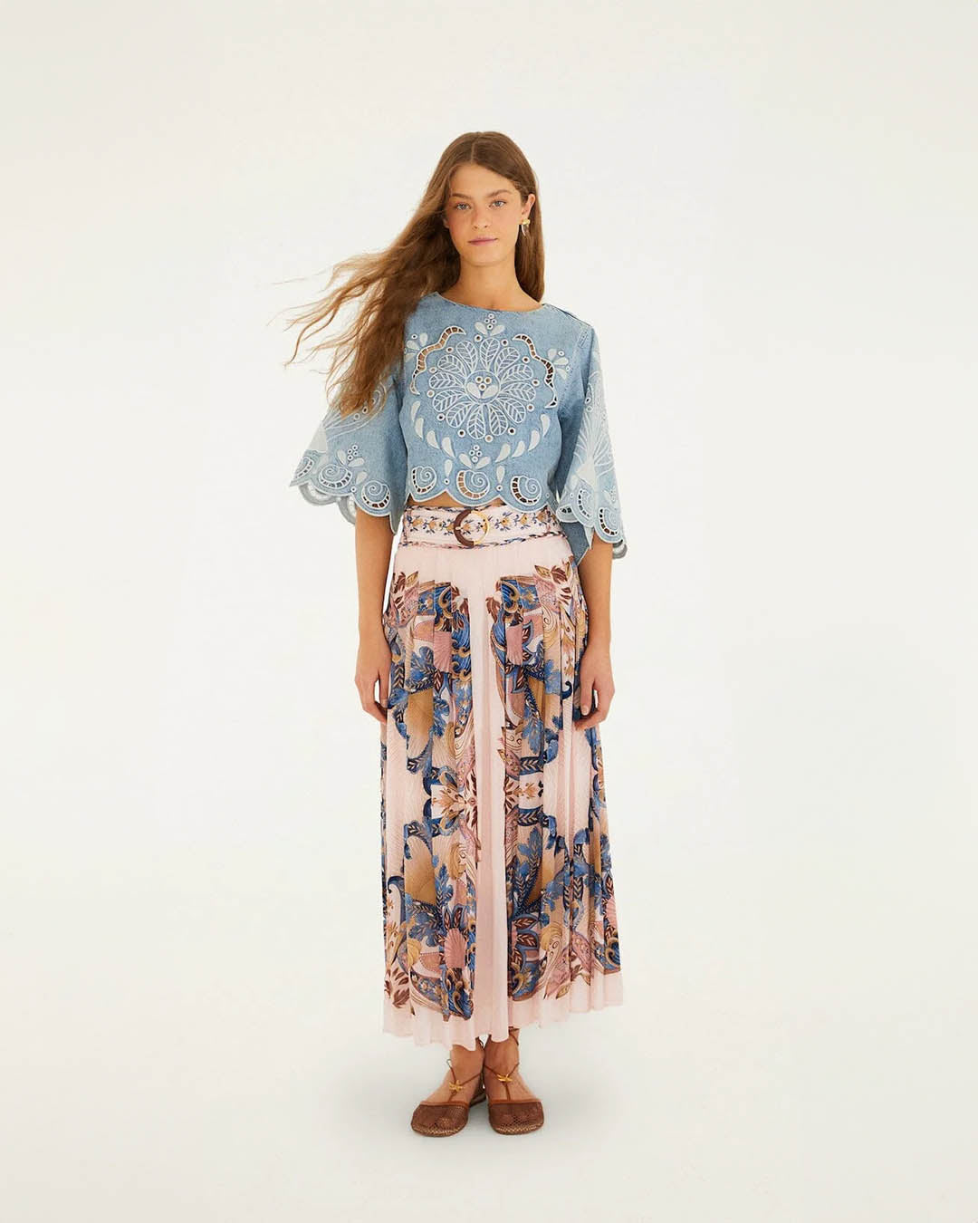 Farm Rio Maxi Skirt