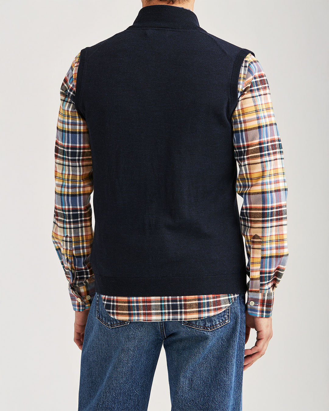 Morris Merino Zip Vest