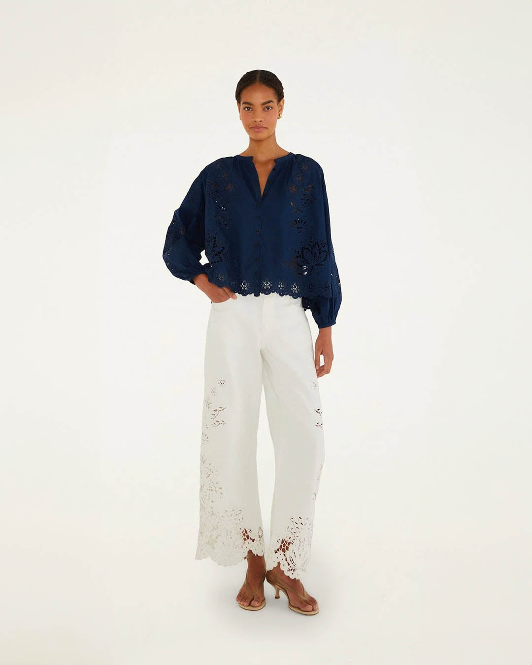 Farm Rio Artisanal Blouse
