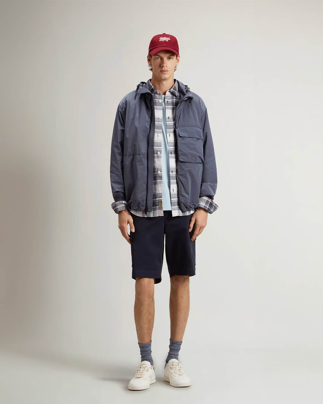 Woolrich Nylon Hood Jacket