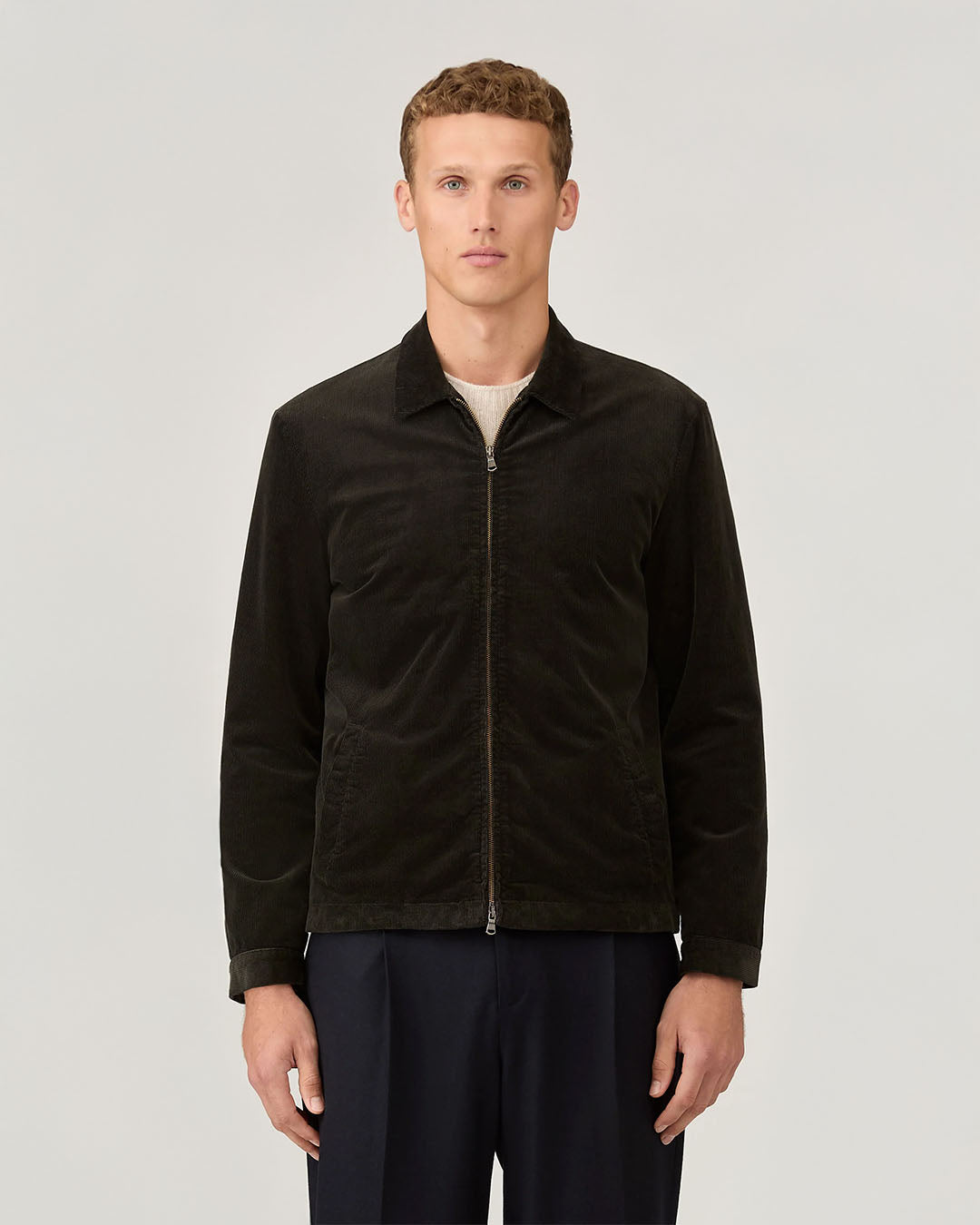 Sunspel Cord Harrington Jacket