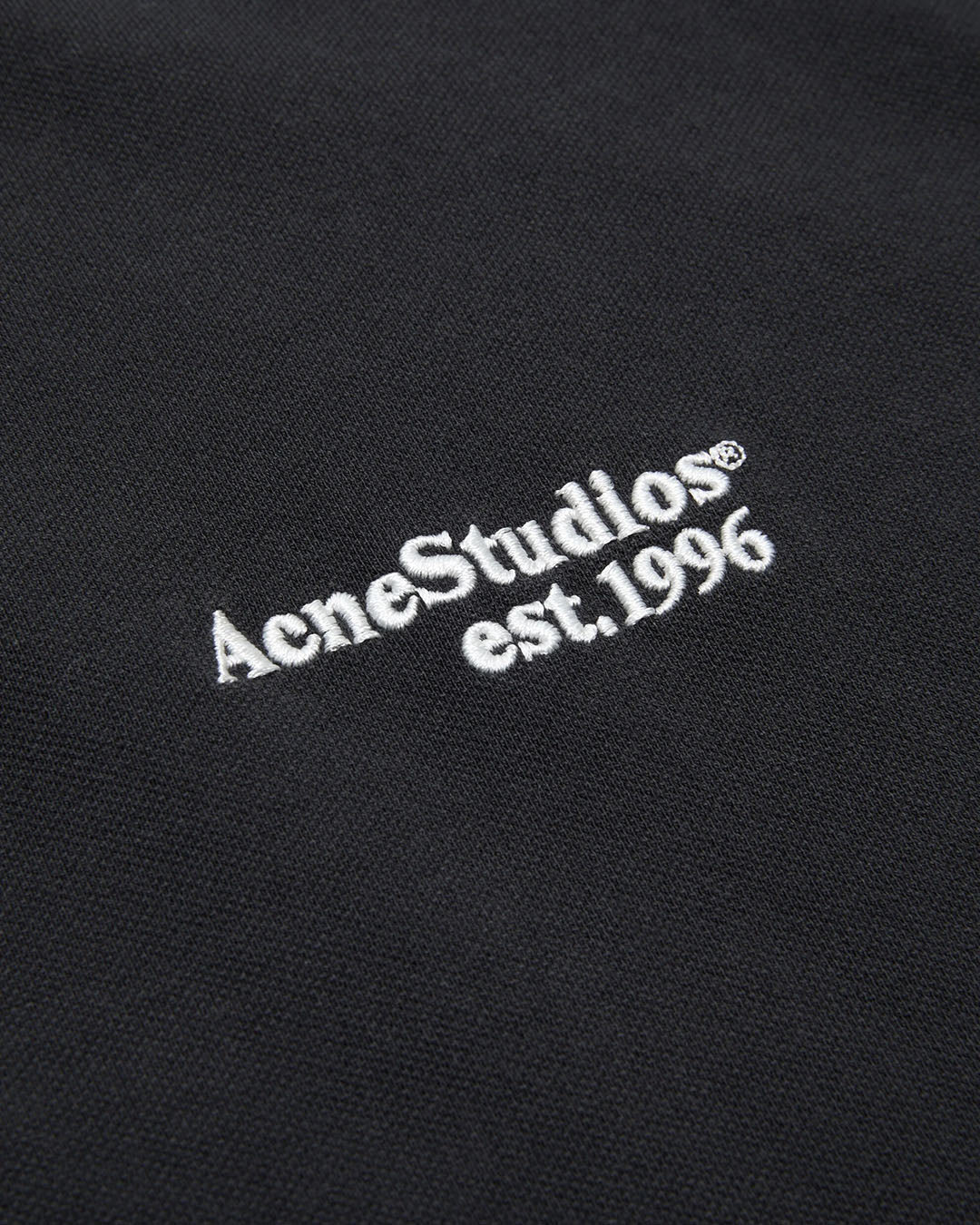 Acne Studios Washed Logo Polo