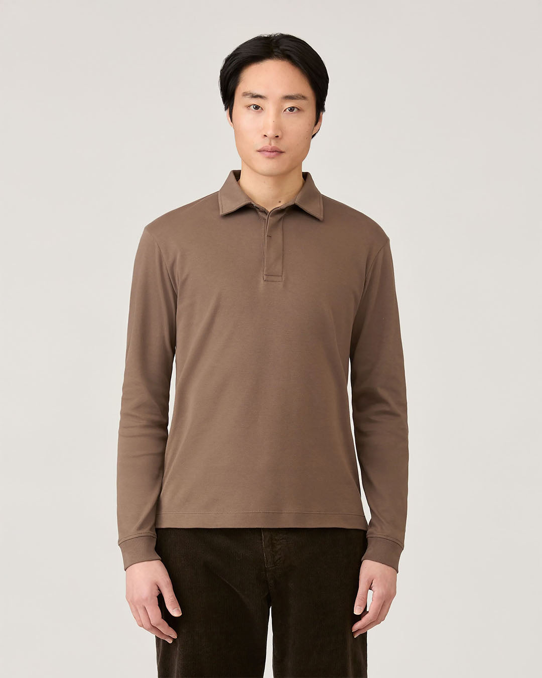 Sunspel Heavy Weight LS Rugby Shirt