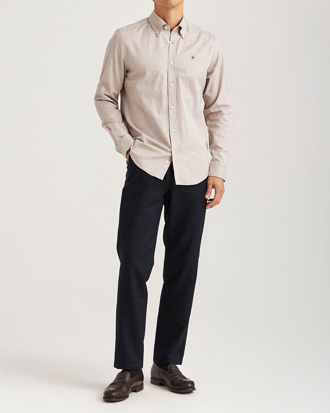 Morris Watts Flannel Shirt - Slim Fit