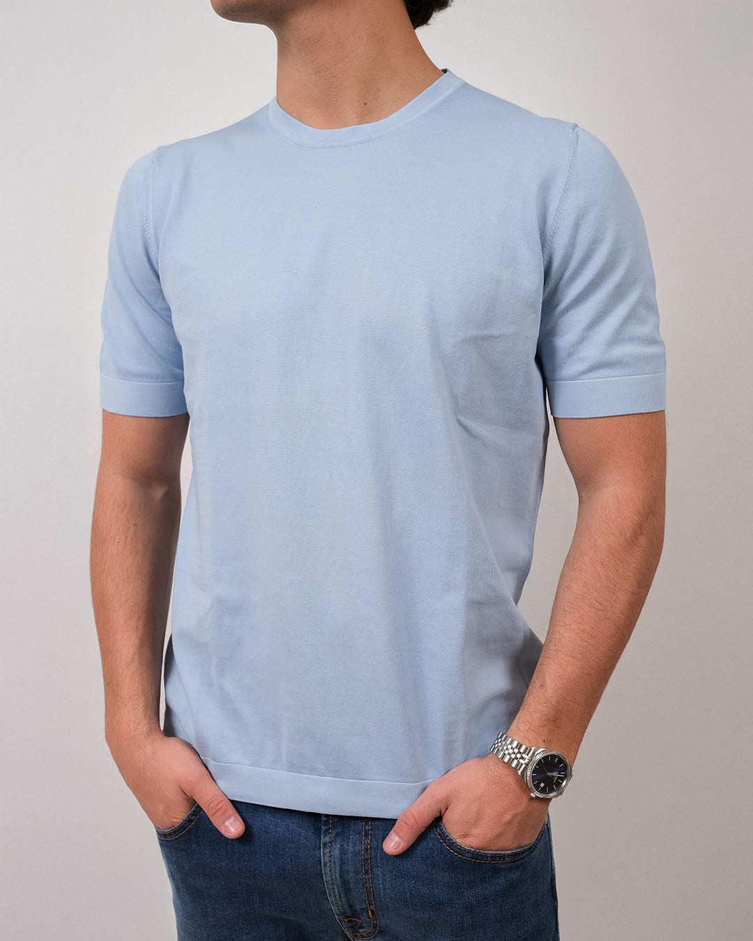 Gran Sasso Crew Neck Short Sleeve