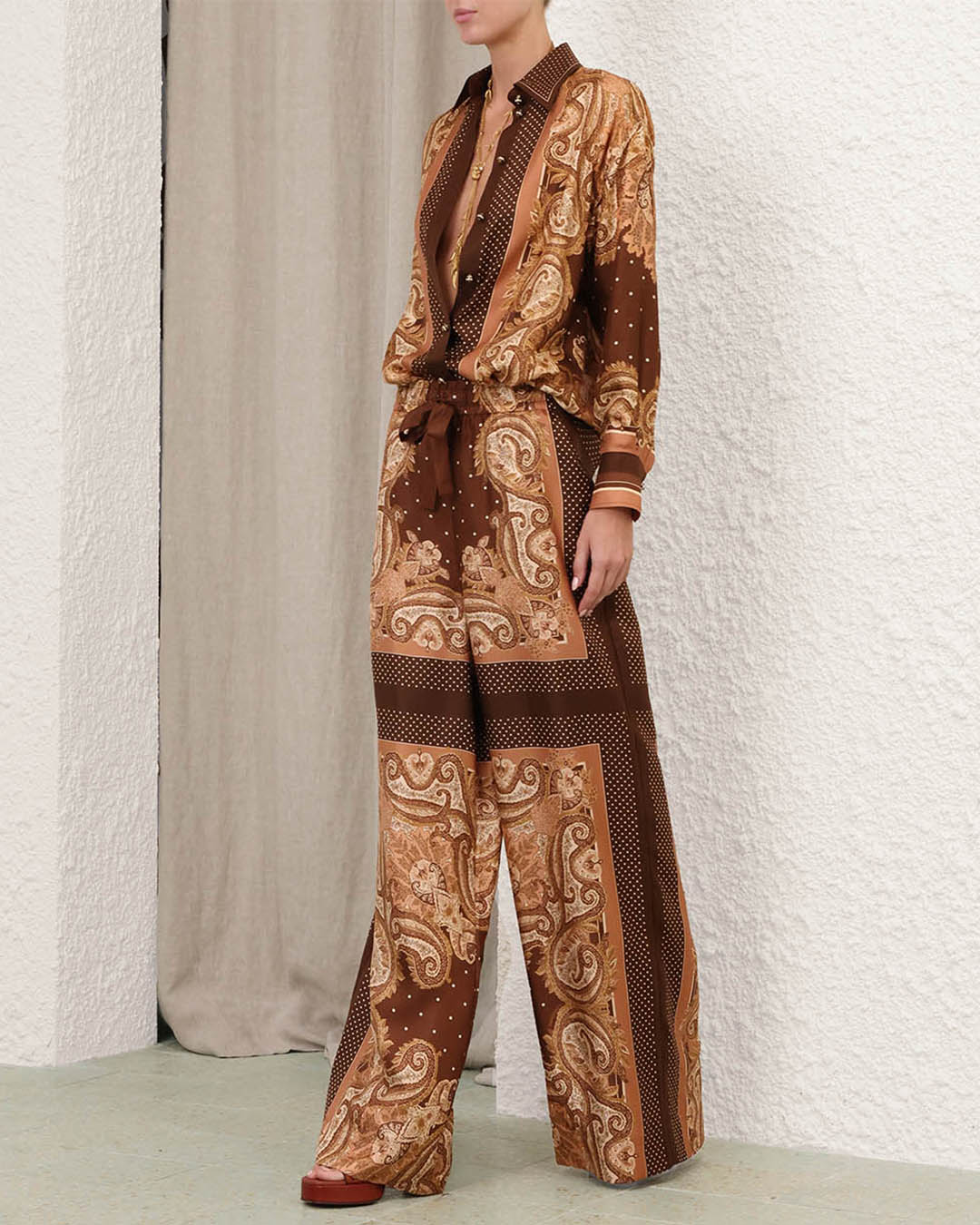 Zimmermann Luna Relaxed Shirt