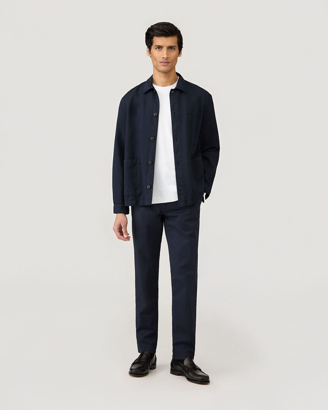 Sunspel Long Sleeve Heavyweight T‑shirt