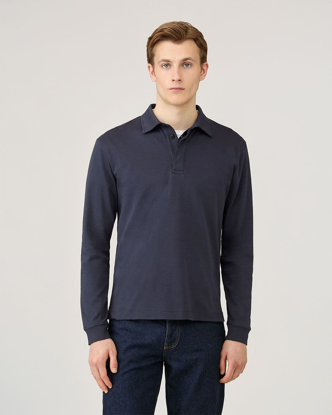 Sunspel Heavy Weight Polo Shirt