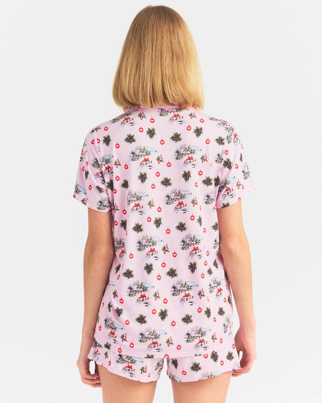 SKIMS Short Sleeve Button Up Set