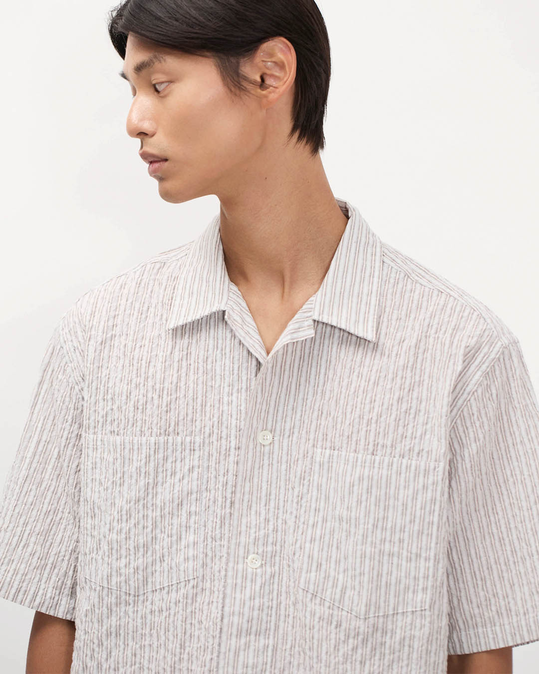Norse Projects Mols Stripes SS Camp Shirt