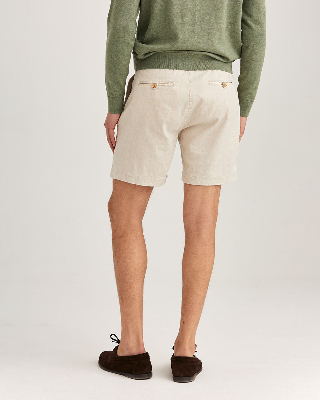 Morris Fenix Linen Shorts