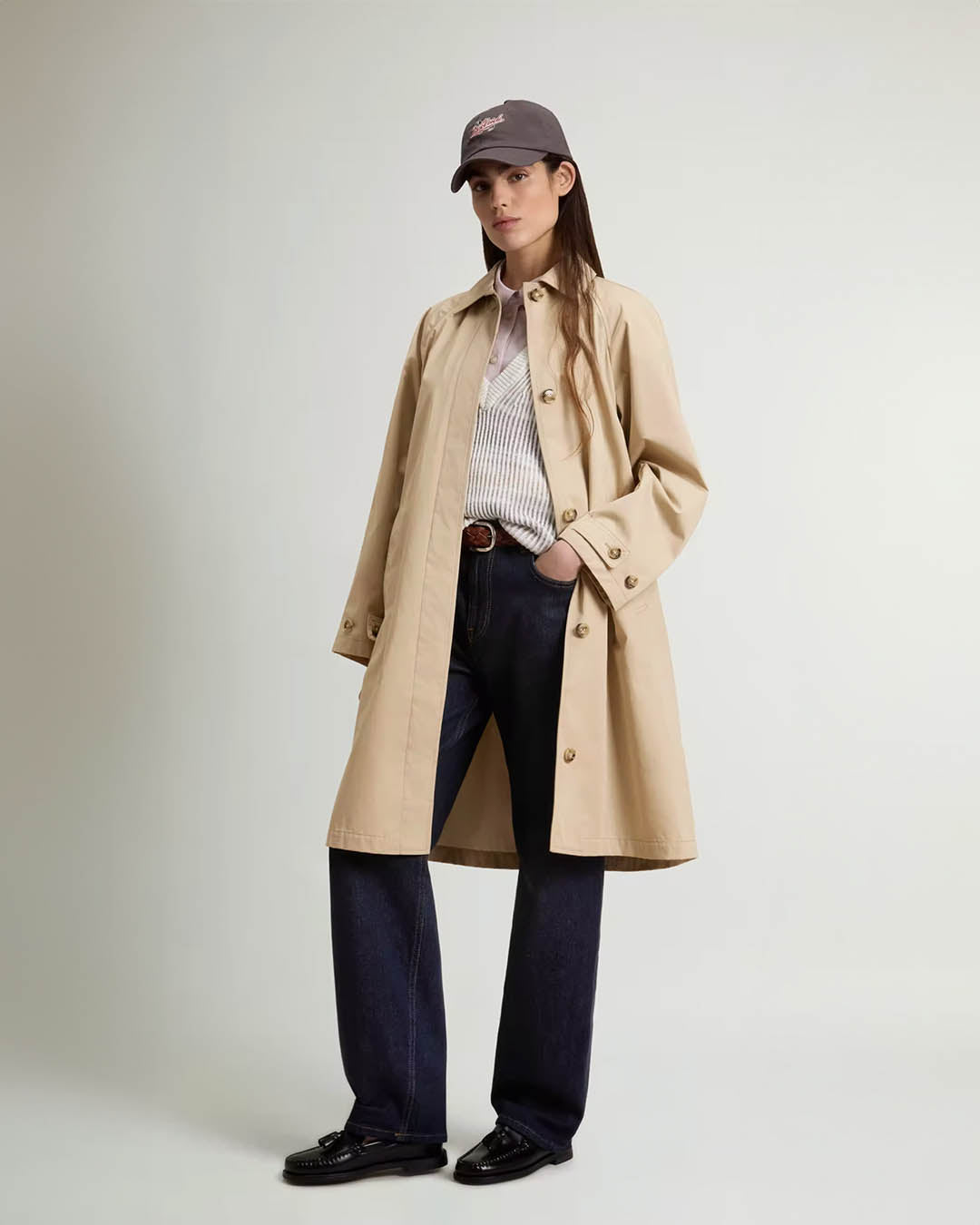 Woolrich Tech Cotton Coat