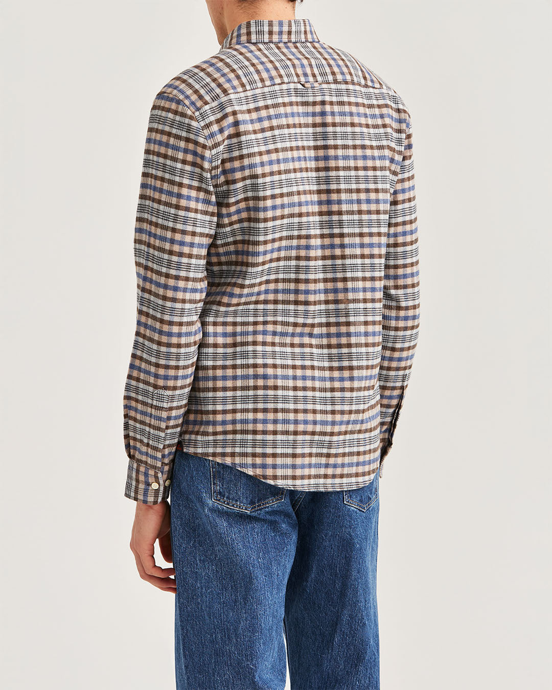 Morris Flannel Check Shirt - Slim Fit