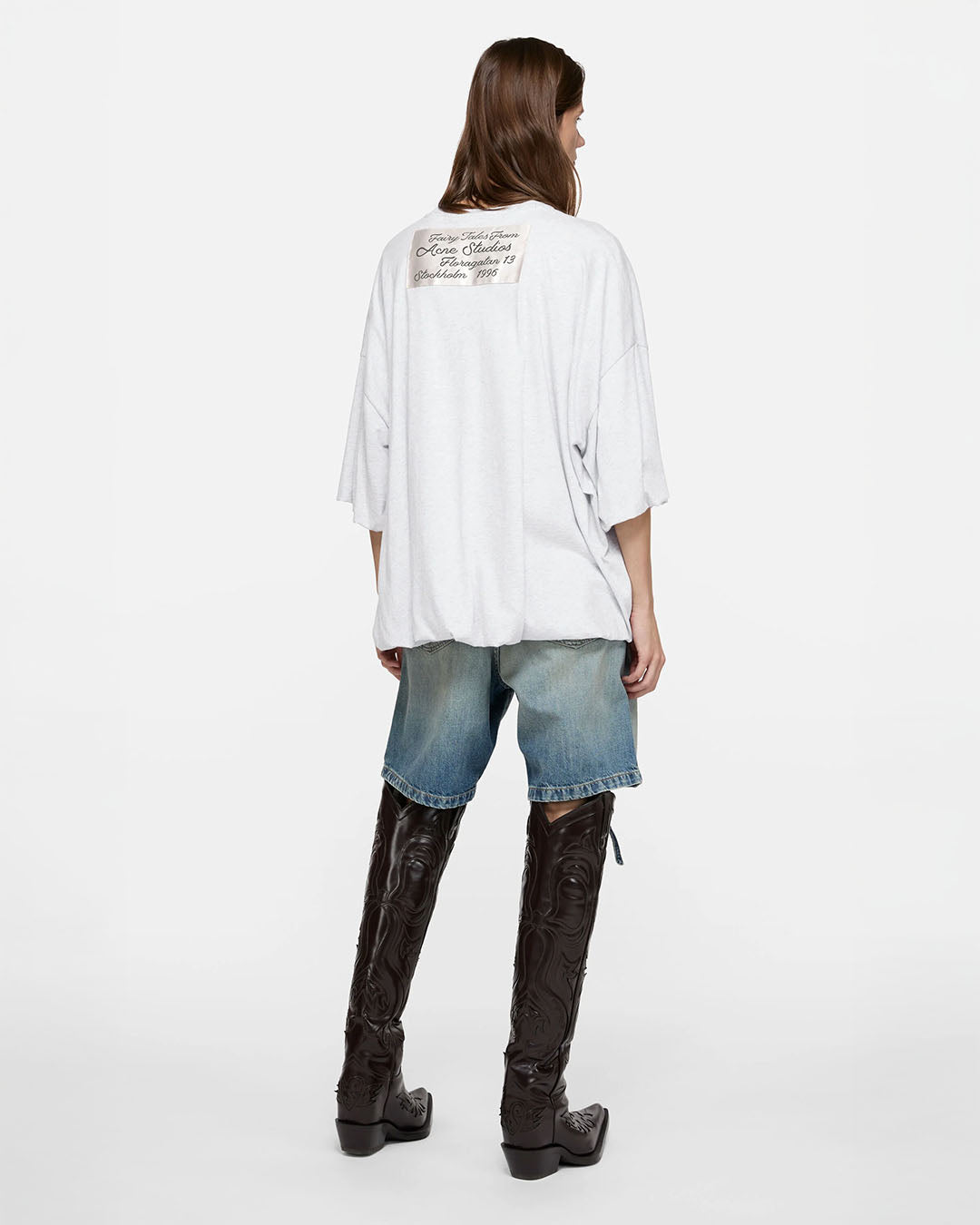 Acne Studios Gathered Logo T-Shirt