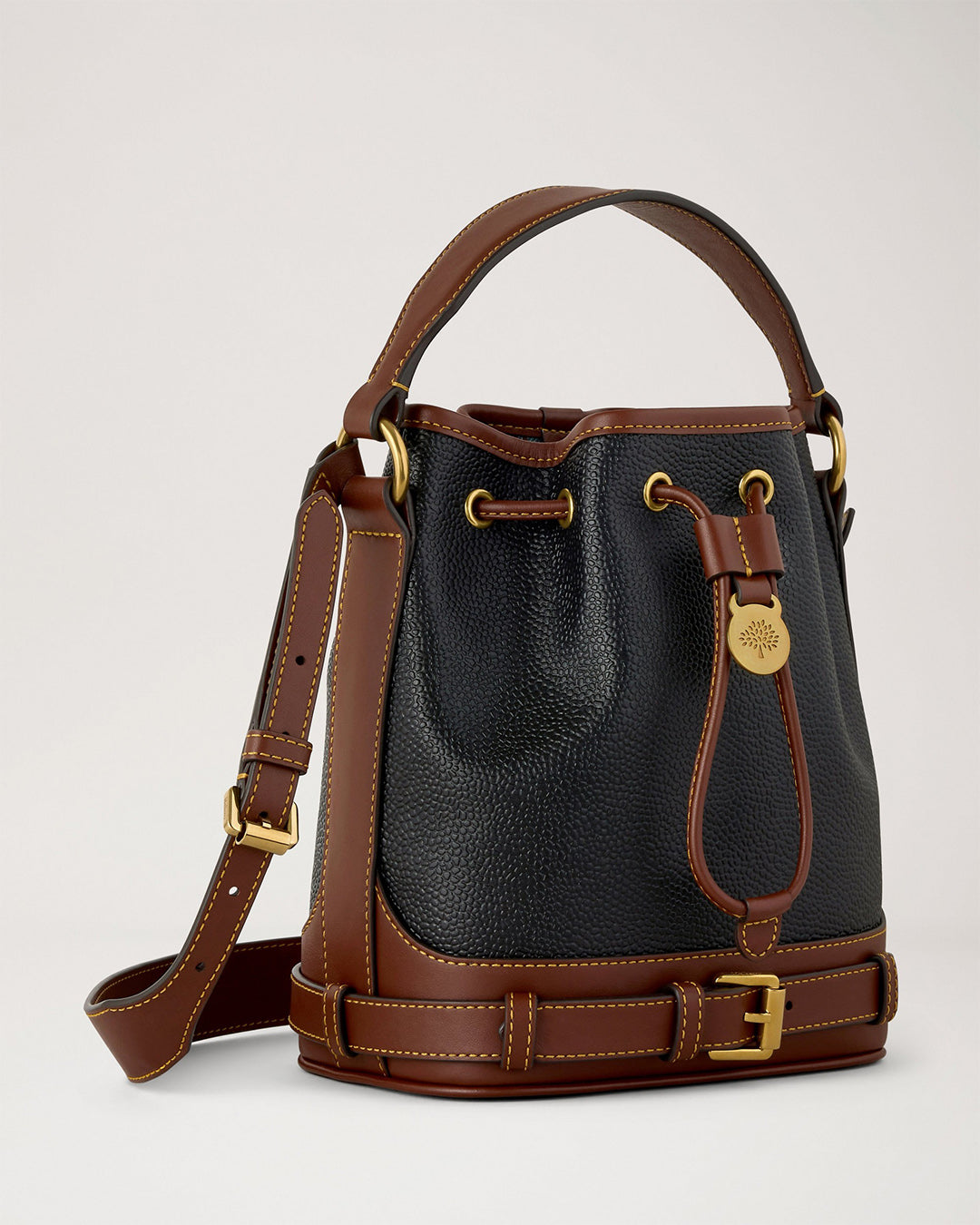 Mulberry Small Scotchgrain Bucket