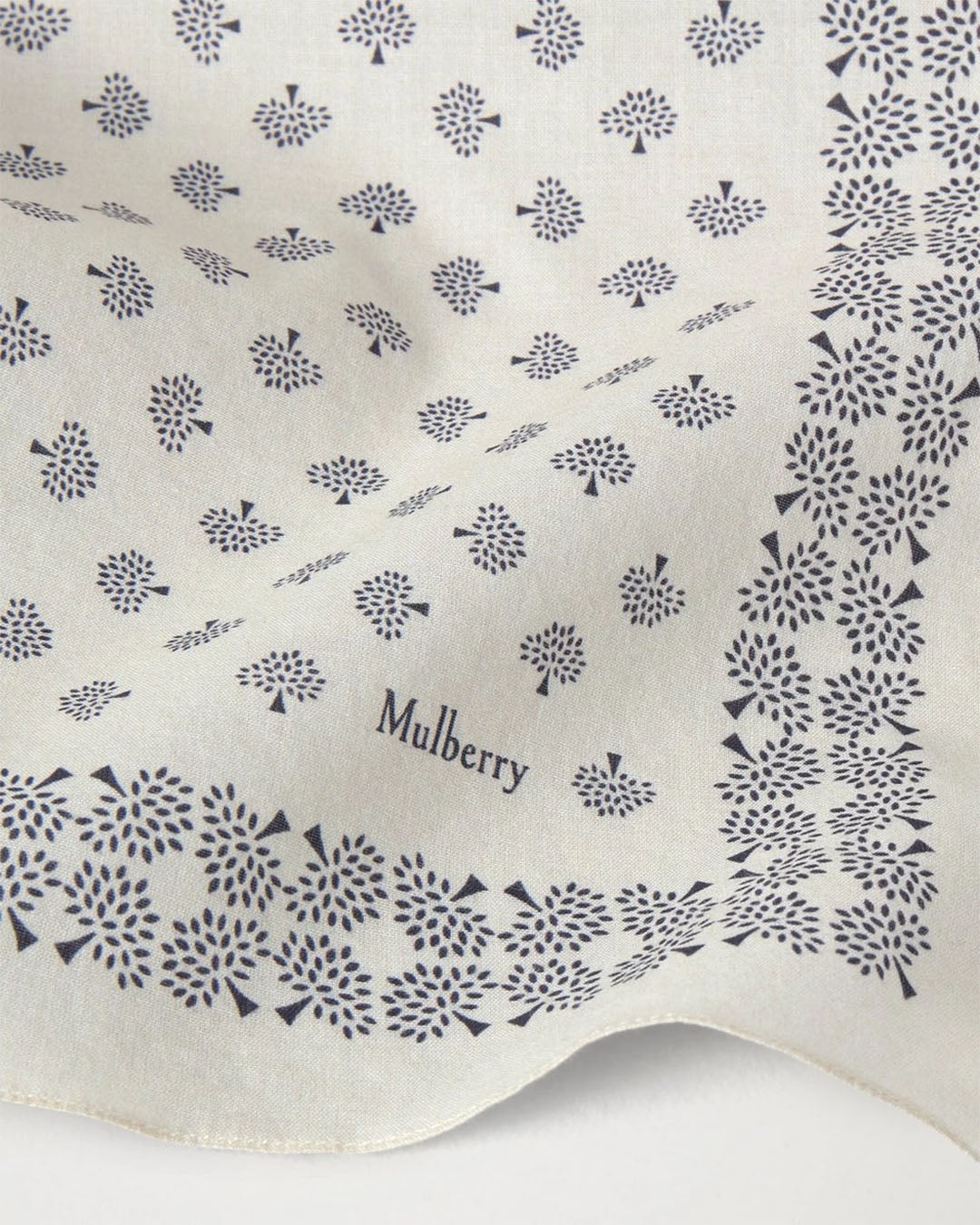 Mulberry Small Square Scarf - Mulberry Tree