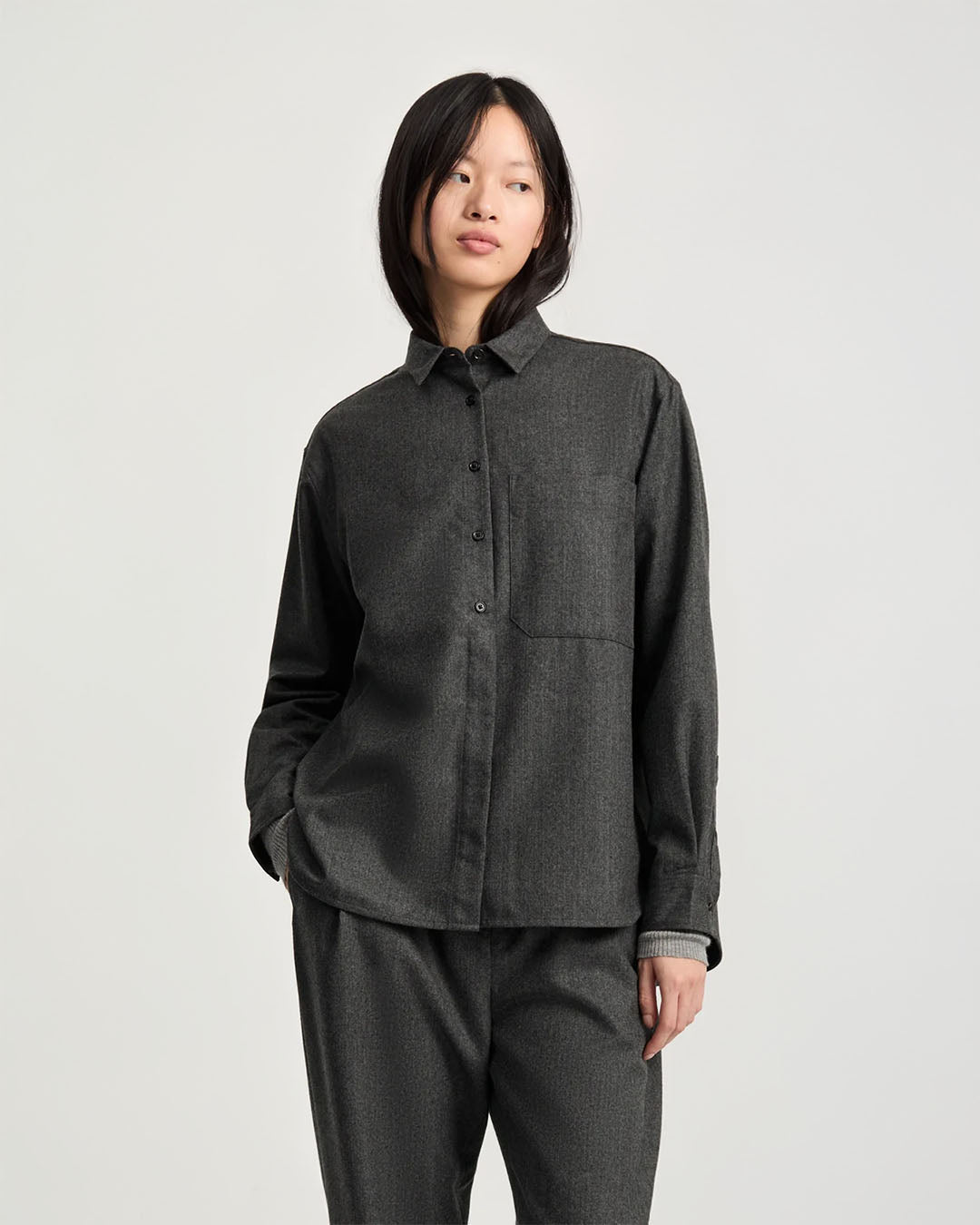 Aiayu Lynette Shirt Fine Wool
