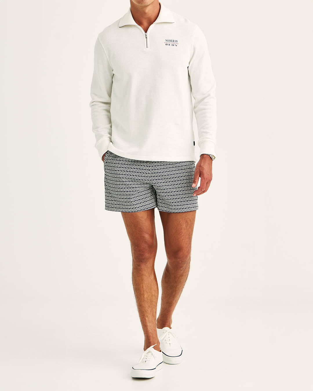 Morris Northcott Slub Half Zip