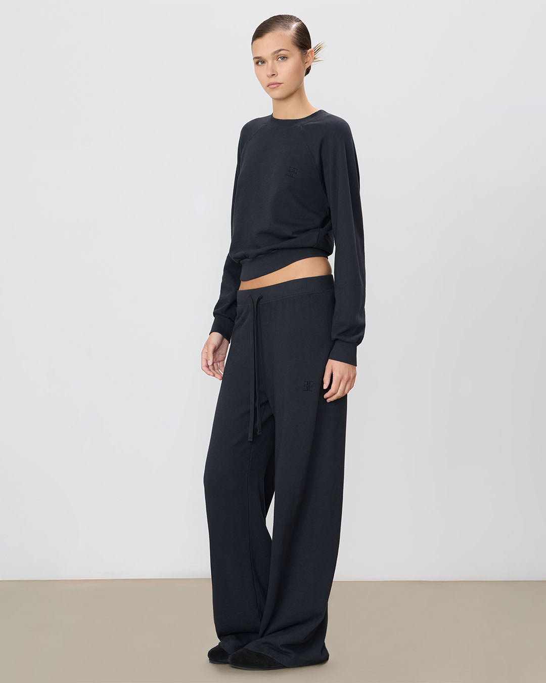 Eterne Drawstring Wide Leg Sweatpant