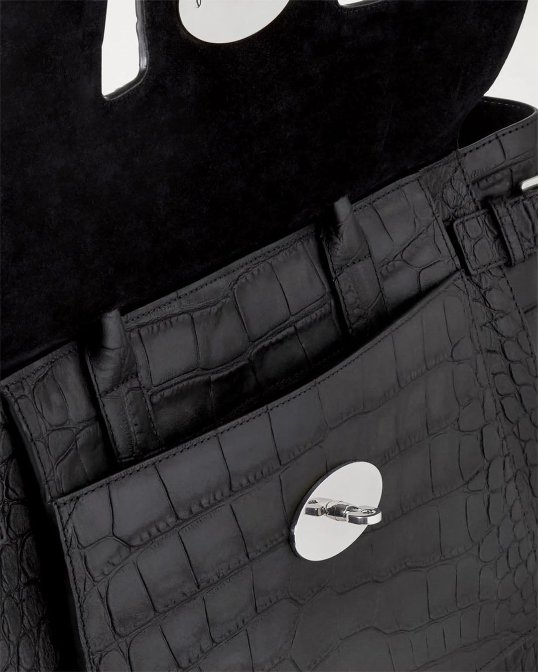 Mulberry Buckle Bayswater Croc NVT