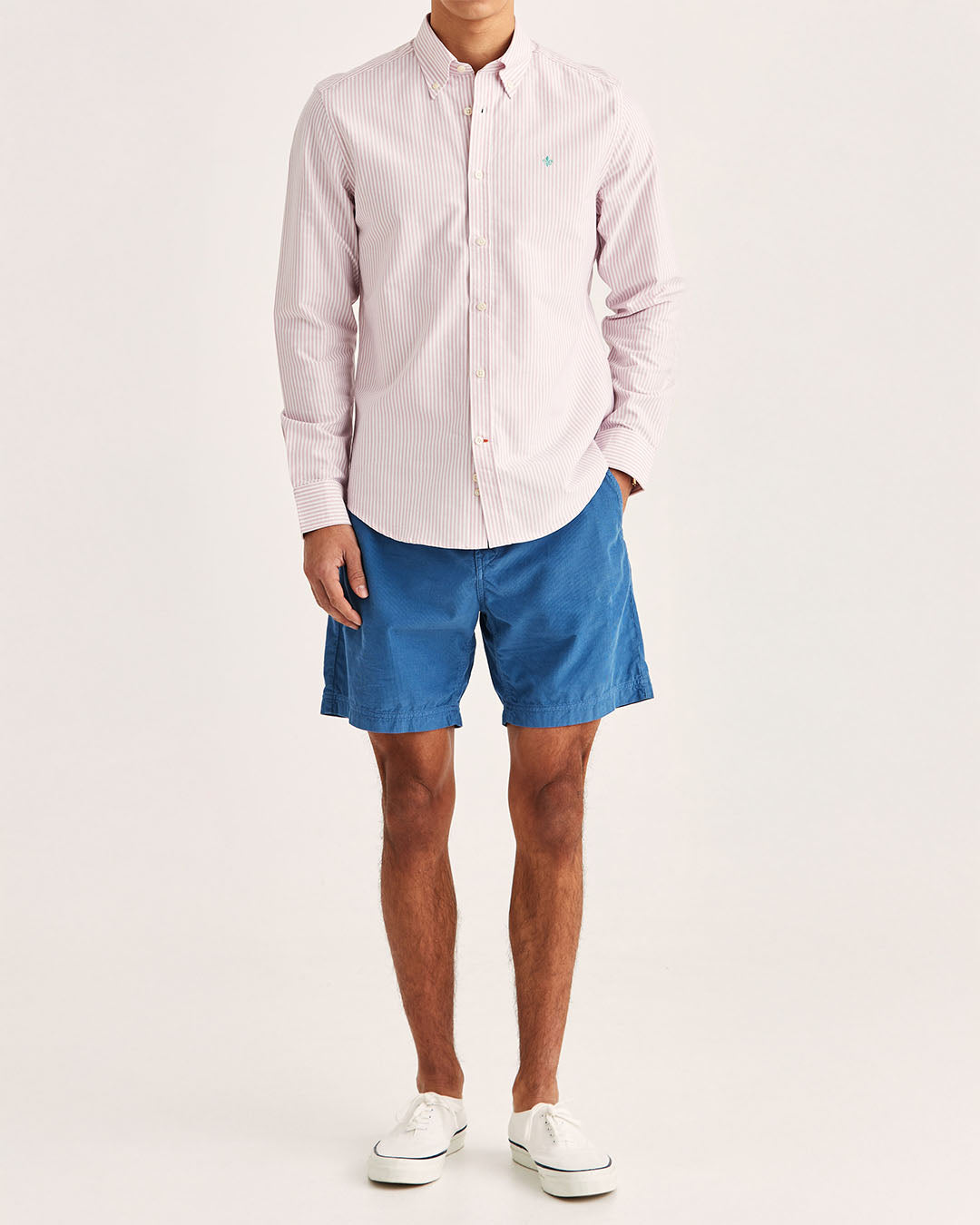 Morris Douglas Oxford Stripe Shirt