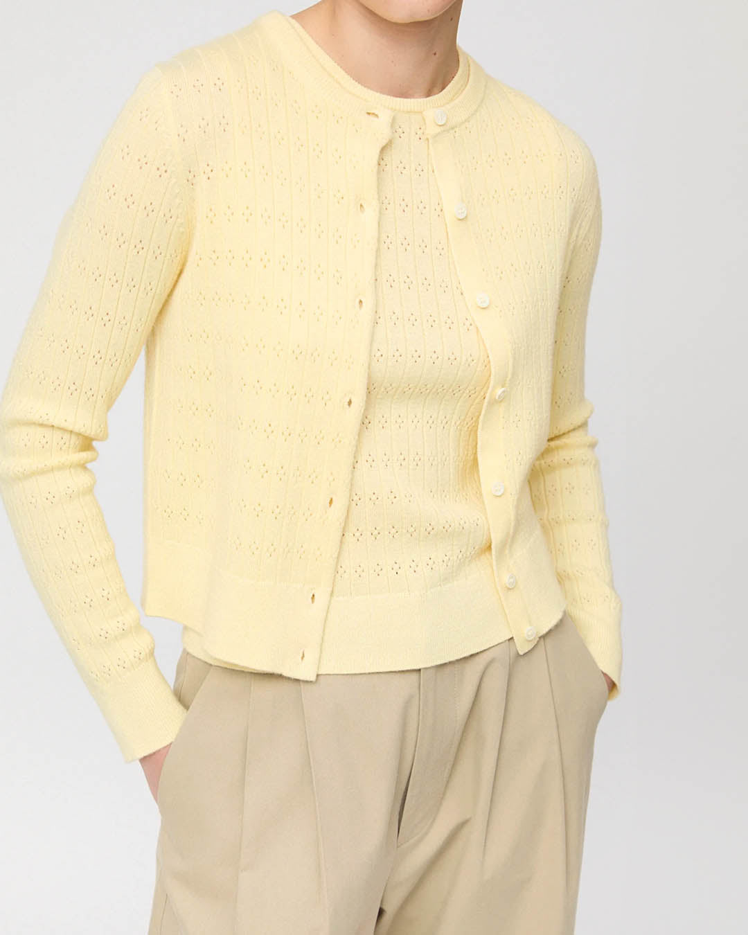 FWSS Pointelle Cardigan