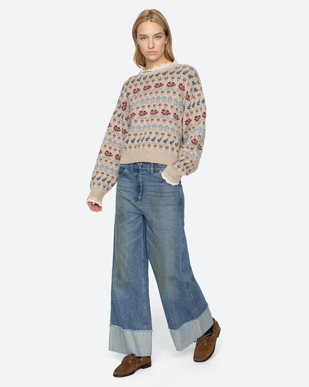 Sea New York Preston Knit Crew Neck Sweather