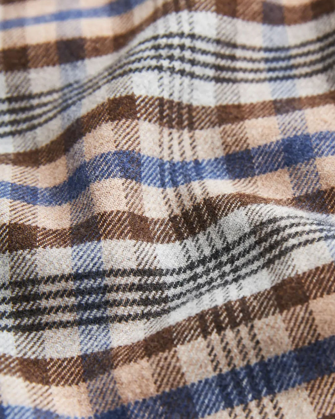 Morris Flannel Check Shirt - Slim Fit