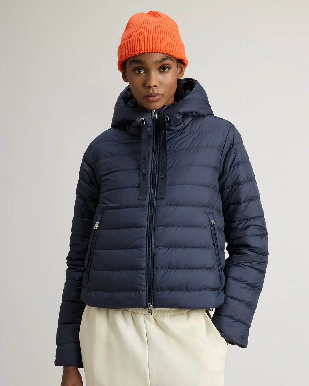 Woolrich Quilted Hooded Jacket