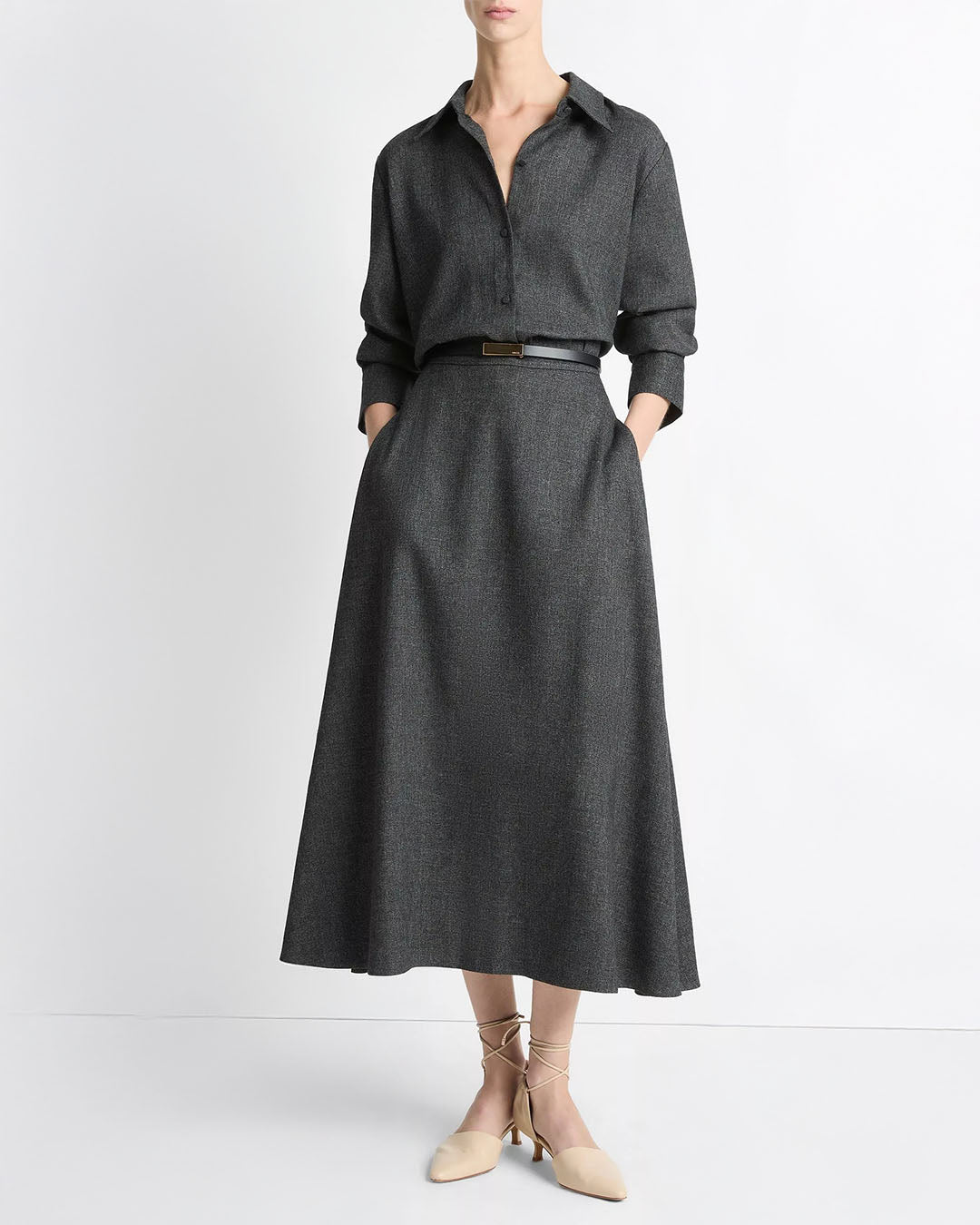 Vince Jaspe Full Skirt