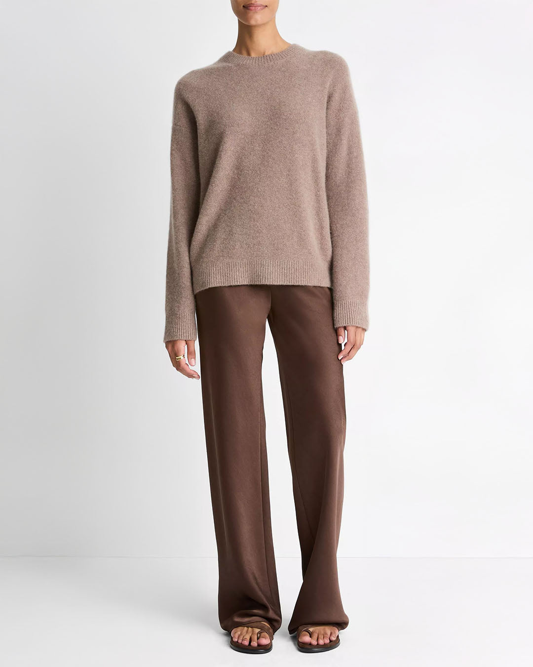 Vince Plush Cashmere Crew Neck Sweater