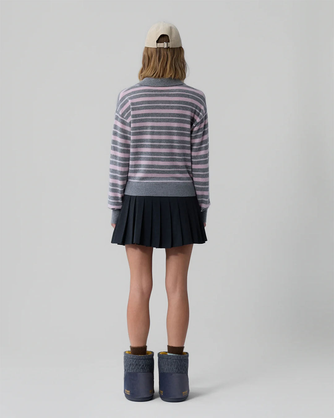 Guest In Residence Collegiate Stripe Polo