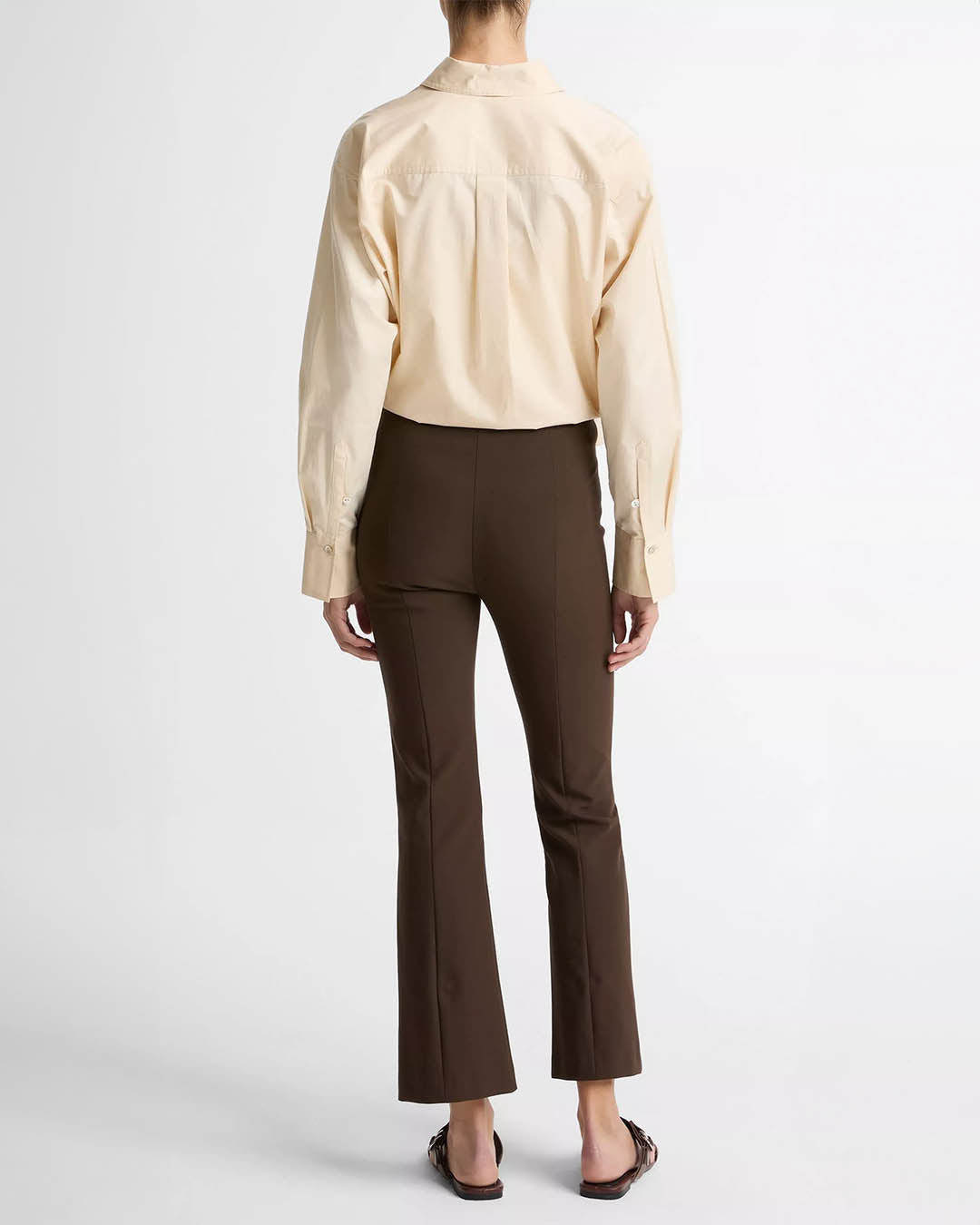 Vince Mid Rise Crop Flare