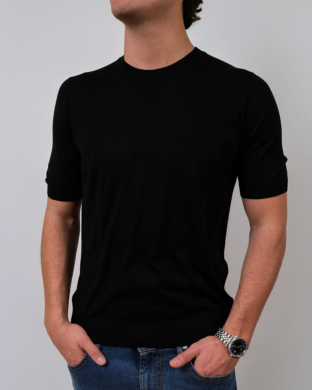 Gran Sasso Crew Neck Short Sleeve