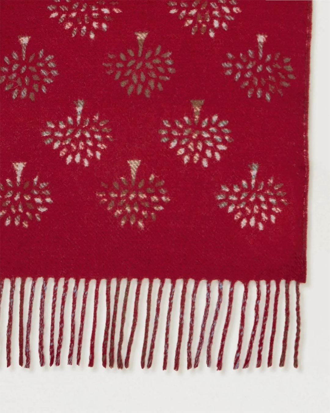 Mulberry Heritage Check & Tree Scarf