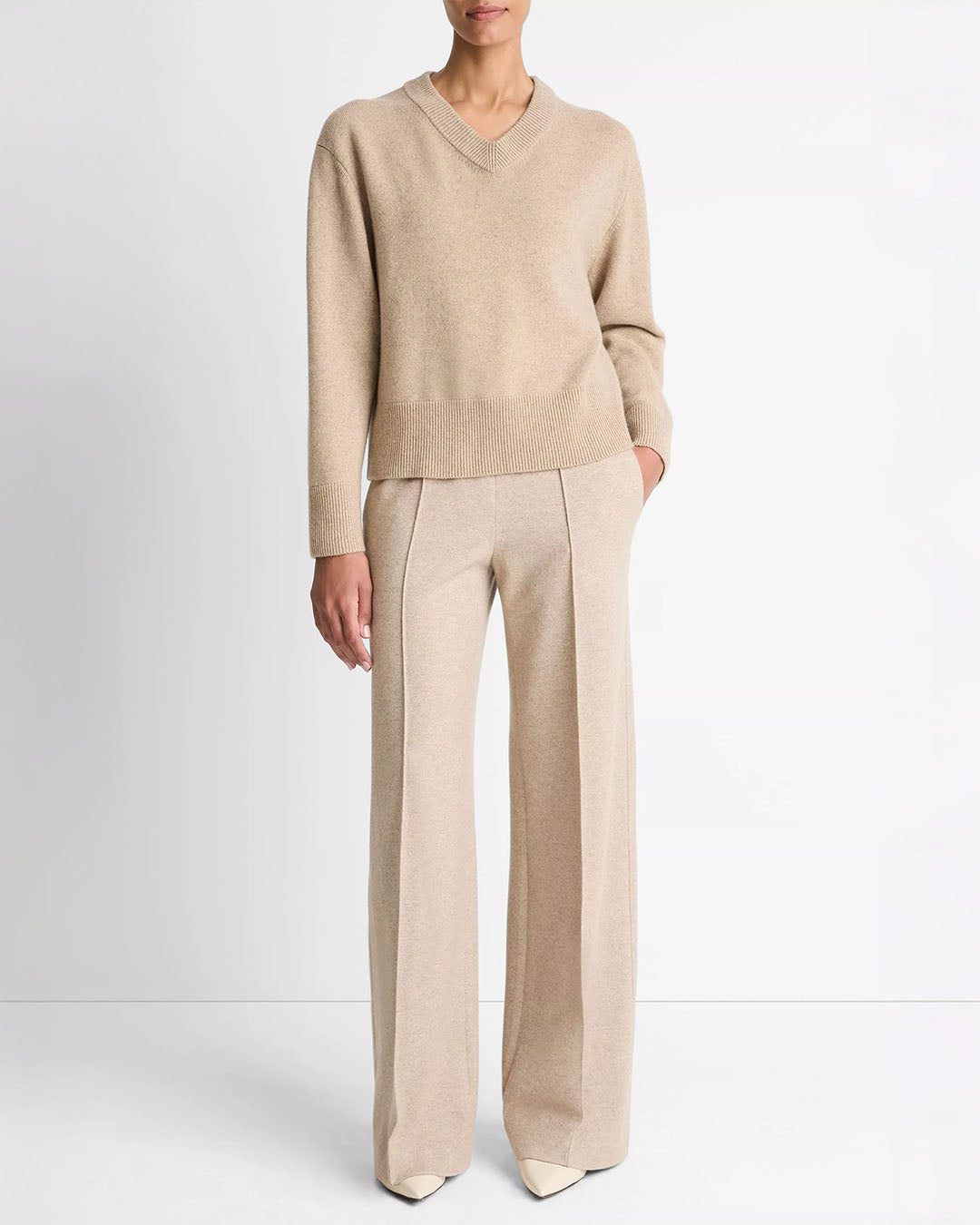 Vince Wool-Cashmere Sweater