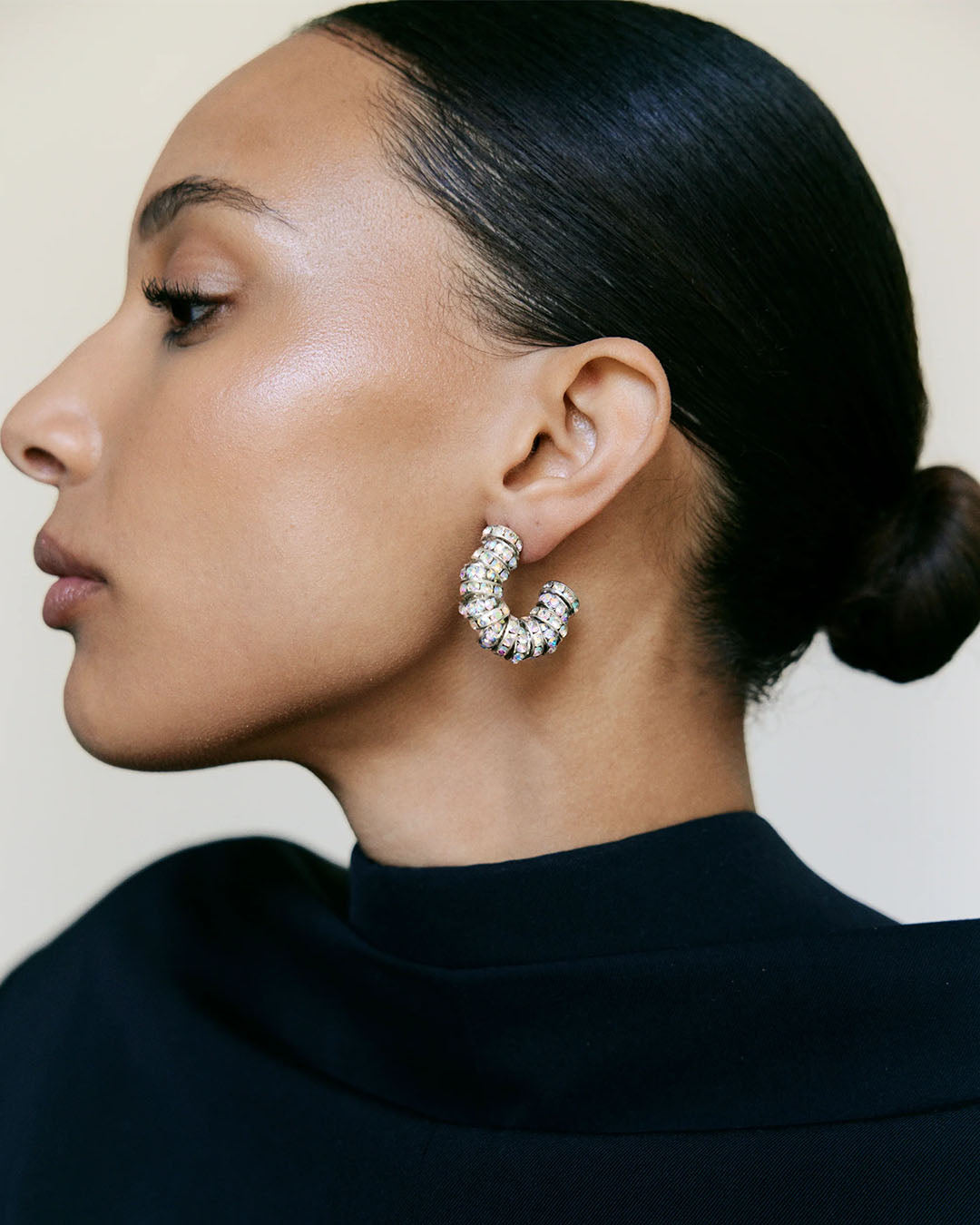 Pearl Octopuss.Y Mini Diamond Hoops