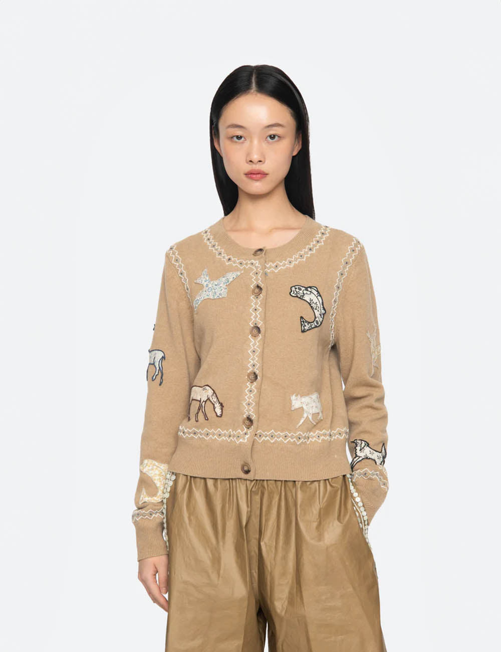 Sea New York Windlow Craft L/SLV Cardigan